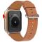  Äkta Läder Armband Apple Watch 42/41/40/38 mm - Brun