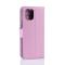  iPhone 11 Fodral Litchi Läder Ljus Rosa