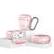 Tech-Protect Tech-Protect AirPods 4 Skal FlexAir Baby Pink