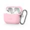 Tech-Protect Tech-Protect AirPods Pro 1/2 Skal Silikon Hook Dusty Pink