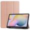  Samsung Galaxy Tab S7 / Tab S8 Fodral Tri-Fold Pennhållare Roséguld