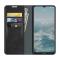  Nokia G10 / G20 Fodral Skin Touch Läder Svart