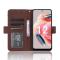  Xiaomi Redmi Note 12 4G Fodral Med Avtagbart Kortfodral Brun