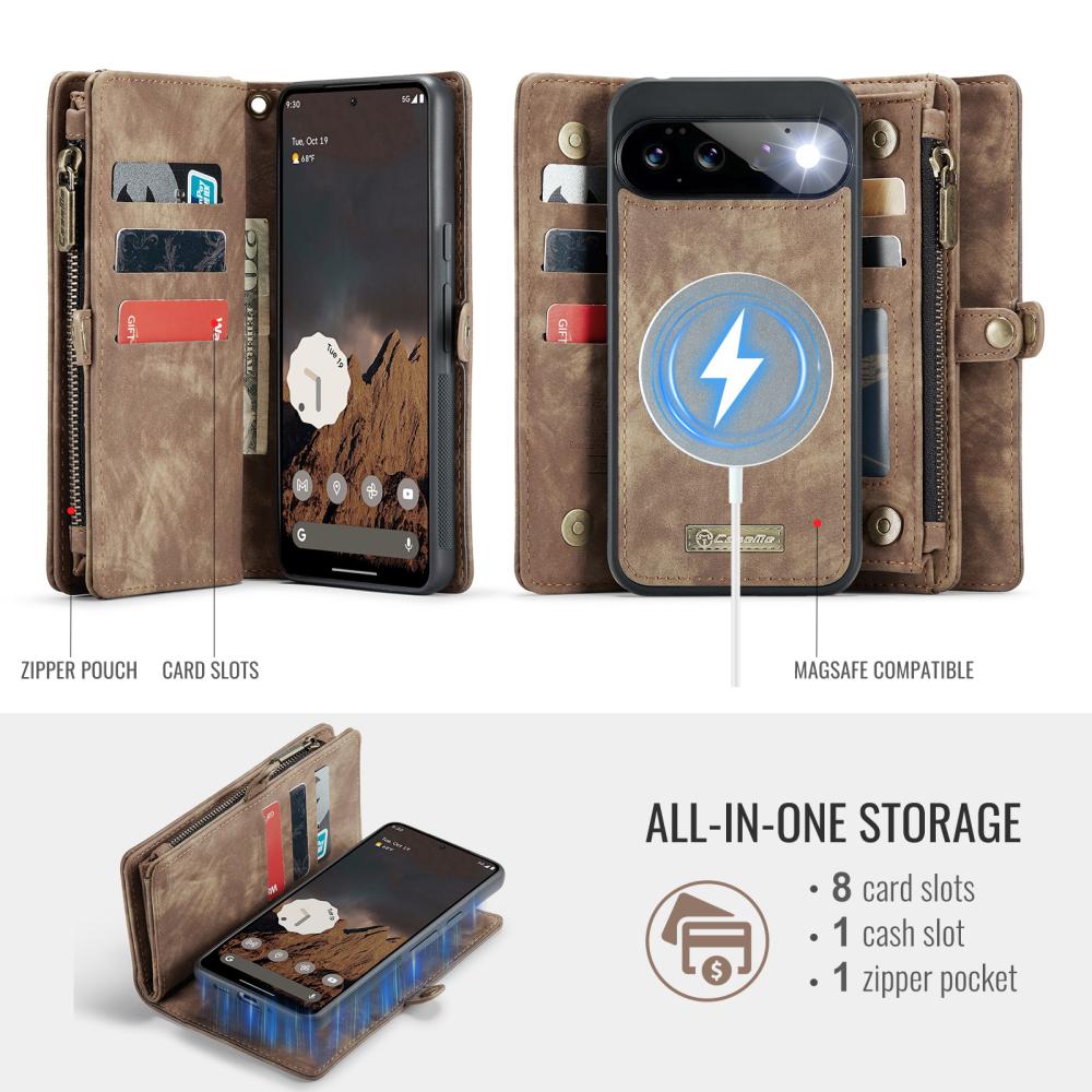 CASEME CASEME Google Pixel 11 / 11 Pro Fodral 2in1 Multifunktionell