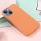  iPhone 13 Skal MagSafe Liquid Silikon Orange