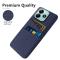  Xiaomi Redmi Note 14 5G Skal Med Kortfack Tygbelagt Blå