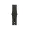  Silikon Armband Apple Watch 42/44/45/46/49 mm (S/M) Mörk Grå