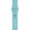  Silikon Armband Apple Watch 42/41/40/38 mm (M/L) - Cyan