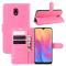  Xiaomi Redmi 8A - Litchi Plånboksfodral - Rosa