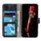  Samsung Galaxy S22 Fodral Retro Crazy Horse Svart