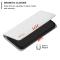 BINFEN BINFEN iPhone 16 Pro Fodral Diamond Flip Läder Vit