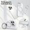  iPhone 16 Pro Max Skal MagSafe Kickstand Hybrid Vit