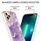 iPhone 14 Pro Skal Marmor Electroplate TPU