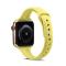  Silikon Armband Apple Watch 42/41/40/38 mm - Gul