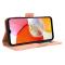  Samsung Galaxy A15 5G Fodral Med Avtagbart Kortfodral Rosa