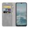  Nokia G10 / G20 Fodral Skin Touch Läder Grå