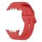 KALEBOL KALEBOL Galaxy Watch 8 46/44/40 mm Armband Wave Röd