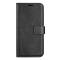  Samsung Galaxy S23 Plus Fodral Solid Läder Svart