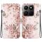 Honor 400 Smart Fodral Läder Pink Butterfly