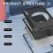  Samsung Galaxy Tab S9 Ultra Skal 360 Rotation Shockproof Med Rem