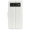  Google Pixel 8A Litchi Läder Fodral Vit