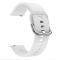  Silikon Armband Fitbit Versa/Versa 2 - Vit
