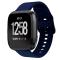  Silikon Armband Fitbit Versa/Versa 2 - Mörk Blå