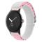  Google Pixel Watch / Watch 2 Armband Nylon Pro Vit/Rosa