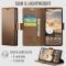 CASEME CASEME Google Pixel 11 / 11 Pro Fodral RFID Läder Brun