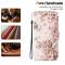  Honor 400 Smart Fodral Läder Pink Butterfly