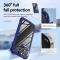  iPhone 15 Pro Max Skal Armor Shockproof Hybrid Blå