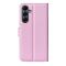  Samsung Galaxy A17 Fodral Litchi Läder Ljus Rosa