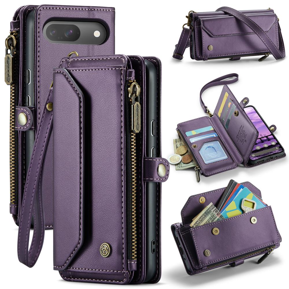CASEME CASEME Google Pixel 10/10 Pro / 9/9 Pro Fodral Läder Lila