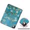  iPad Air 13 2026-2024 Tri-Fold Fodral Pennhållare Peach Blossom