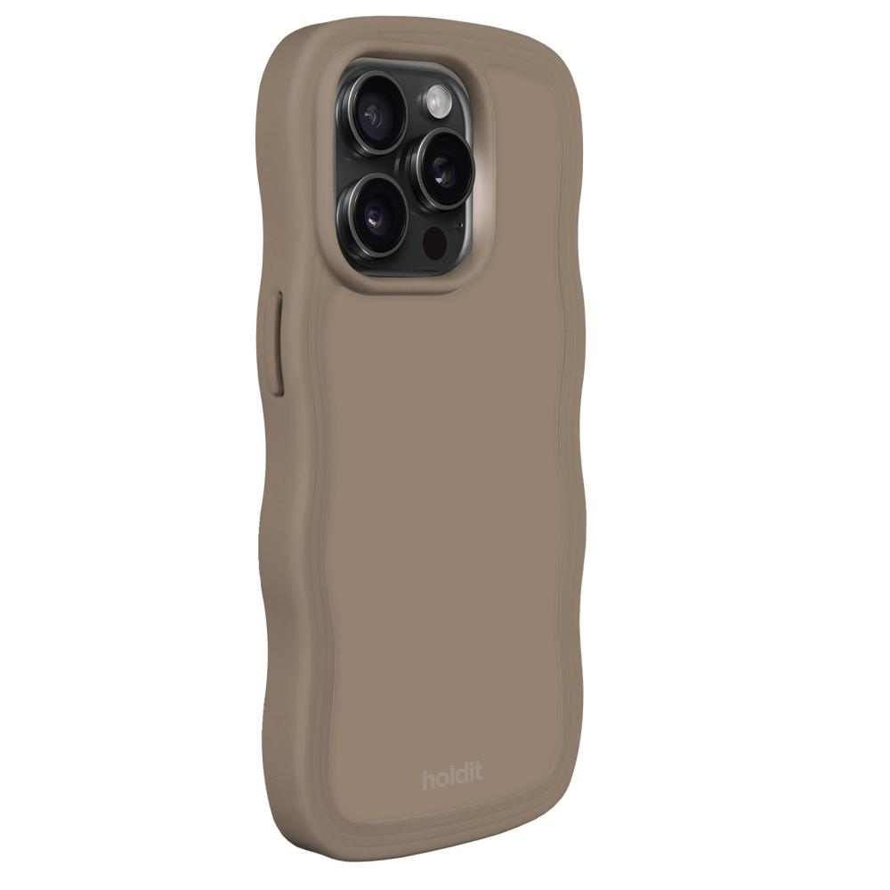 holdit holdit iPhone 14 Pro Max Skal Wavy Mocha Brown