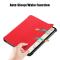  iPad Air 2026-2020 Fodral Tri-Fold Litchi Röd