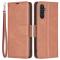  Samsung Galaxy A34 5G Fodral Solid Shark Läder Brun