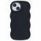  iPhone 15 Mobilskal Wavy Svart