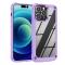  iPhone 15 Pro Max Skal Armor Shockproof Hybrid Lila