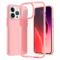  iPhone 15 Pro Skal Hybrid Dual-Color Rosa