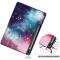  Samsung Galaxy Tab S7 Plus / Tab S8 Plus Fodral Tri-Fold Pennhållare