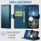 CASEME CASEME Google Pixel 11 / 11 Pro Fodral RFID Läder Blå