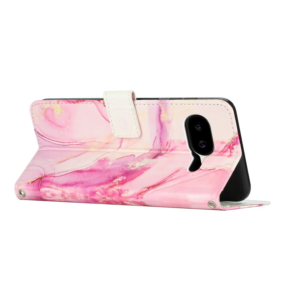  Google Pixel 10a Fodral Marmor Roséguld