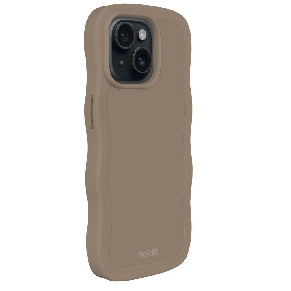 holdit holdit iPhone 15 Plus / 14 Plus Skal Wavy Mocha Brown