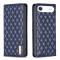 BINFEN BINFEN iPhone Air Fodral Diamond Flip Läder Blå