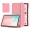  iPad Air 2026-2020 Fodral Tri-Fold Ljus Rosa