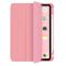  iPad Air 2026-2020 Fodral Tri-Fold Ljus Rosa