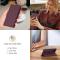 Tech-Protect Tech-Protect Galaxy A26 5G / A17 Fodral Läder Mulberry