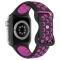 ColorPop Sportarmband Dual-Color Apple Watch 42/44/45/46/49 mm (M/L) Svart/Lila