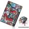  Samsung Galaxy Tab S7 Plus / Tab S8 Plus Fodral Tri-Fold Pennhållare